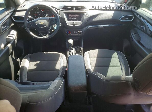 KL79MMS25PB195882 2023 CHEVROLET TRAILBLAZER Серый Вид панели приборов