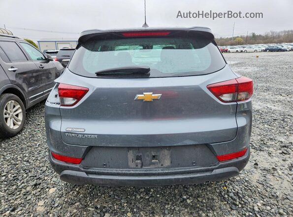KL79MMS26MB100712 2021 CHEVROLET TRAILBLAZER Gray Widok z tyłu