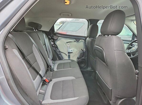 KL79MMS26MB100712 2021 CHEVROLET TRAILBLAZER Gray Widok wnętrza z tyłu