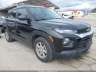 2022 Chevrolet Trailblazer Fwd Ls Black vin: KL79MMS26NB146185