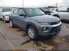 2021 Chevrolet Trailblazer Fwd Ls Gray vin: KL79MMS27MB165276