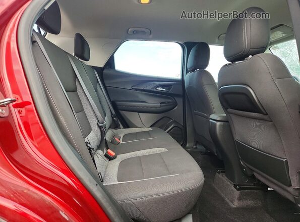 KL79MMS28RB038155 2024 CHEVROLET TRAILBLAZER Burgundy უკანა სალონის ხედი