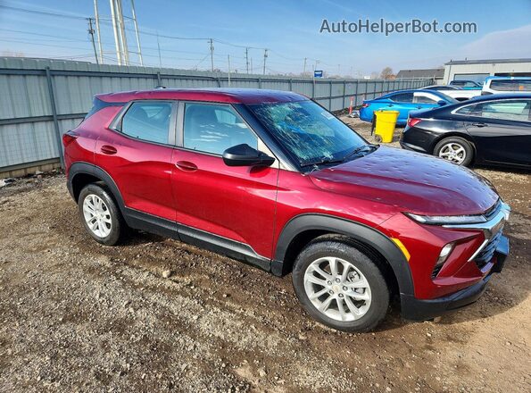 KL79MMS28RB038155 2024 CHEVROLET TRAILBLAZER Burgundy წინა მარჯვენა