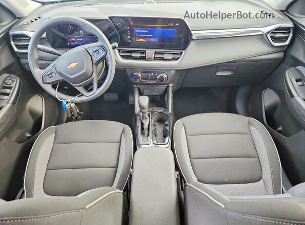 KL79MMS28RB038155 2024 CHEVROLET TRAILBLAZER Burgundy წინა პანელის ხედი
