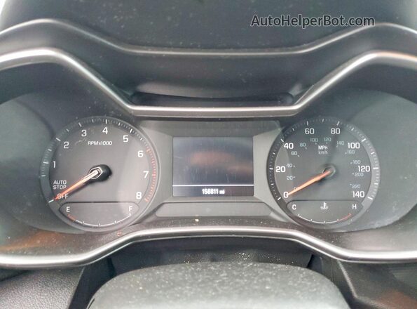 KL79MMS29MB005383 2021 CHEVROLET TRAILBLAZER Black Instrument cluster view