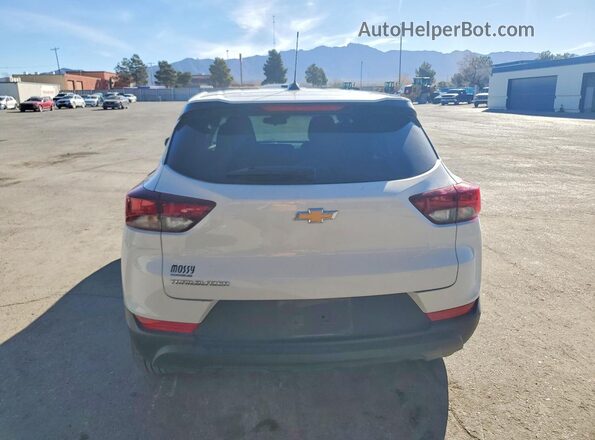 KL79MMS29RB034454 2024 CHEVROLET TRAILBLAZER White Widok z tyłu