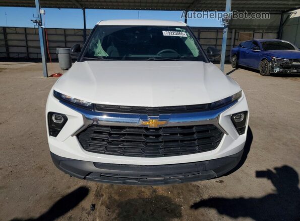 KL79MMS29RB034454 2024 CHEVROLET TRAILBLAZER White Widok z przodu
