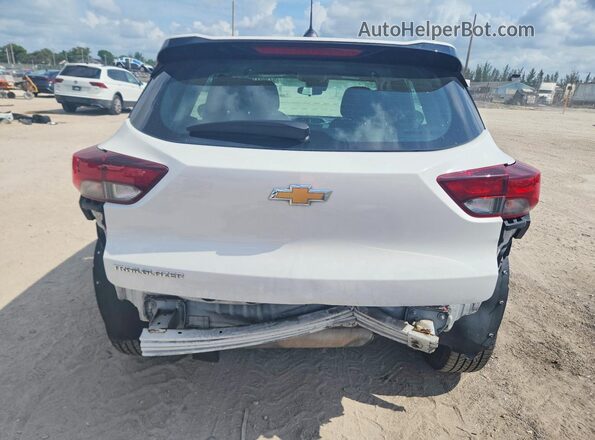 KL79MMS2XMB176210 2021 CHEVROLET TRAILBLAZER White Widok z tyłu
