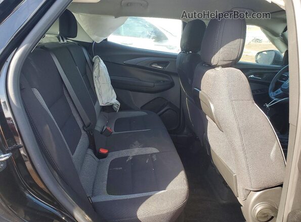 KL79MMS2XPB213289 2023 CHEVROLET TRAILBLAZER Black Widok tylnych siedzeń