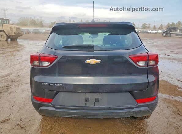 KL79MMS2XPB213289 2023 CHEVROLET TRAILBLAZER Black Widok z tyłu