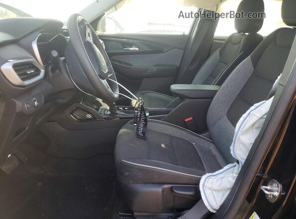 KL79MMS2XPB213289 2023 CHEVROLET TRAILBLAZER Black Widok wnętrza z przodu