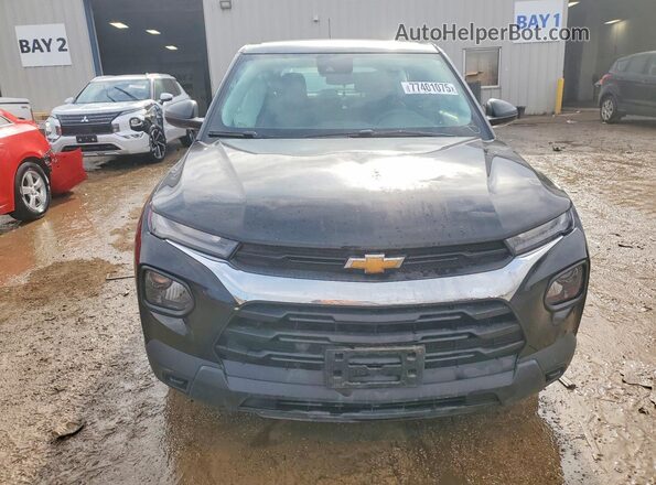 KL79MMS2XPB213289 2023 CHEVROLET TRAILBLAZER Black Widok z przodu