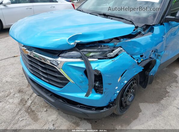 KL79MMSL0SB064909 2025 CHEVROLET TRAILBLAZER Blue Widok z przodu
