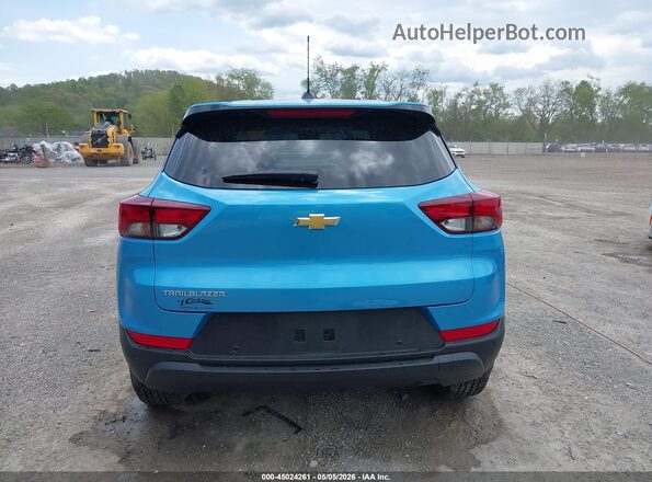 KL79MMSL0SB064909 2025 CHEVROLET TRAILBLAZER Blue 
