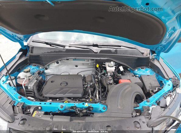 KL79MMSL0SB064909 2025 CHEVROLET TRAILBLAZER Blue Widok z tyłu
