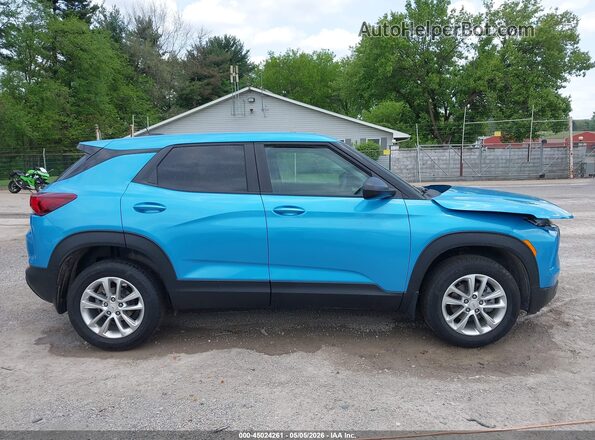 KL79MMSL0SB064909 2025 CHEVROLET TRAILBLAZER Blue Widok wnętrza 360 stopni
