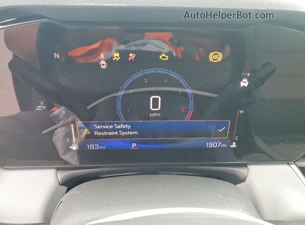 KL79MMSL3TB068969 2026 CHEVROLET TRAILBLAZER Серый Вид щитка приборов