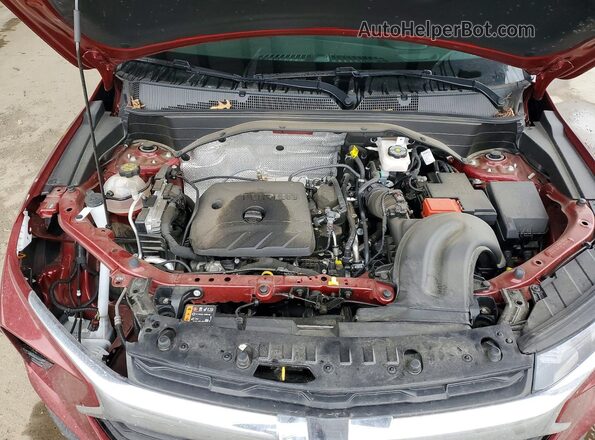 KL79MMSL4RB114642 2024 CHEVROLET TRAILBLAZER Red ძრავის განყოფილების ხედი