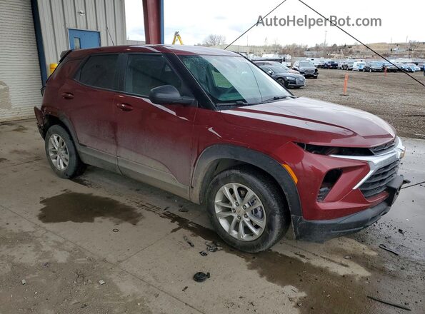 KL79MMSL4RB114642 2024 CHEVROLET TRAILBLAZER Red წინა მარჯვენა