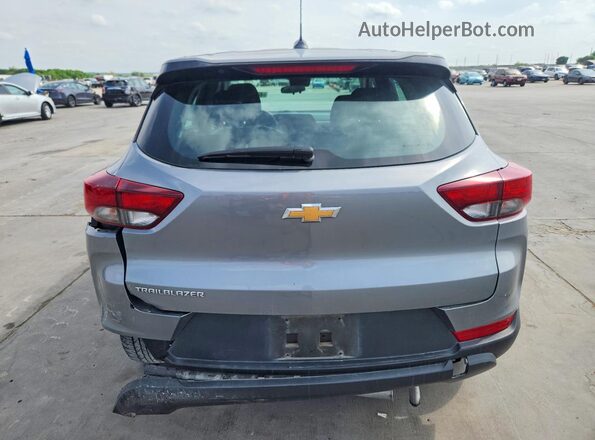KL79MMSL7RB066330 2024 CHEVROLET TRAILBLAZER Gray Вид ззаду