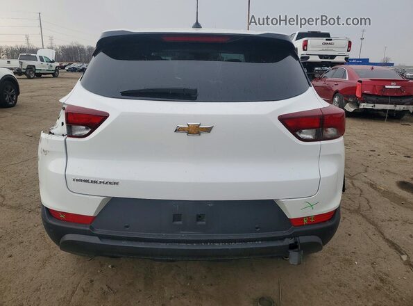 KL79MMSL7RB166752 2024 CHEVROLET TRAILBLAZER White უკანა ხედი