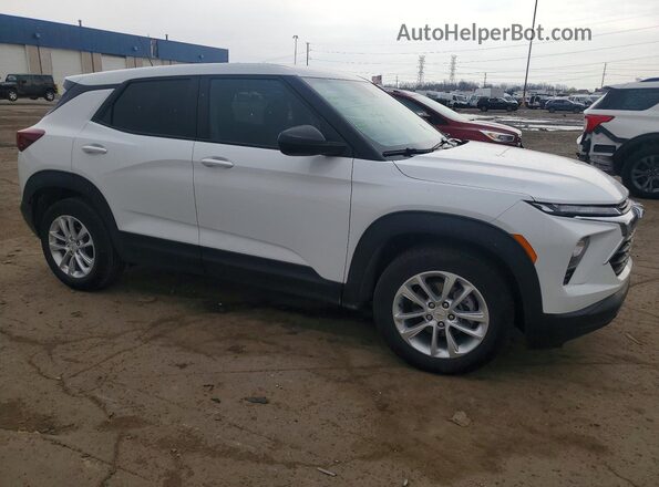 KL79MMSL7RB166752 2024 CHEVROLET TRAILBLAZER White წინა მარჯვენა