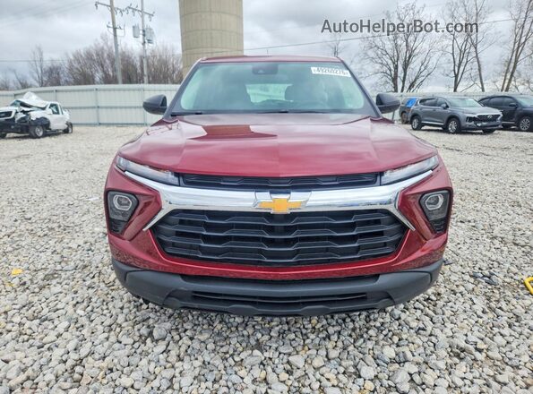 KL79MMSP5SB000870 2025 CHEVROLET TRAILBLAZER Красный Вид спереди