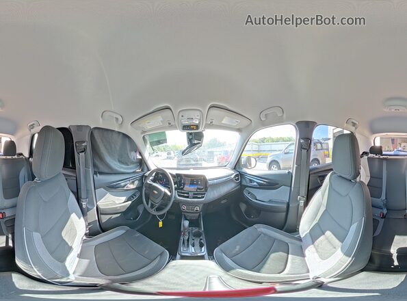 KL79MMSP7SB012325 2025 CHEVROLET TRAILBLAZER Red სალონის 360-გრადუსიანი ხედი