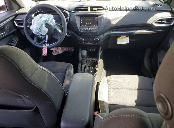 KL79MPS22PB037274 2023 CHEVROLET TRAILBLAZER Серебряный Вид панели приборов