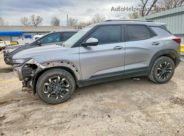 KL79MPS24PB103095 2023 CHEVROLET TRAILBLAZER Серебряный Передняя левая четверть