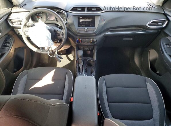 KL79MPS24PB136064 2023 CHEVROLET TRAILBLAZER Blue Вид панелі приладів