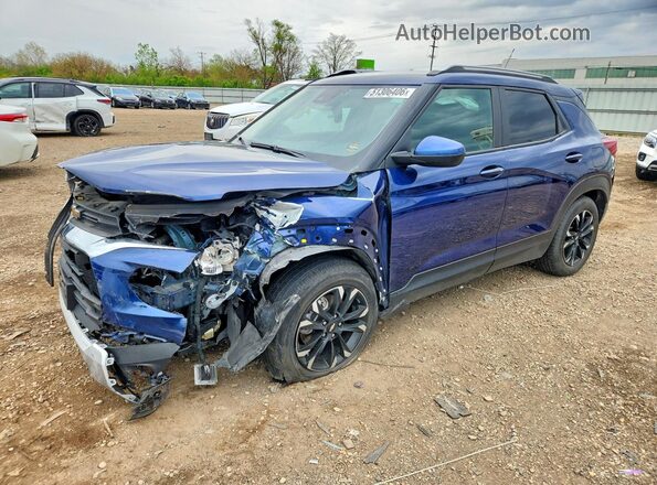 KL79MPS24PB136064 2023 CHEVROLET TRAILBLAZER Blue Передня ліва чверть