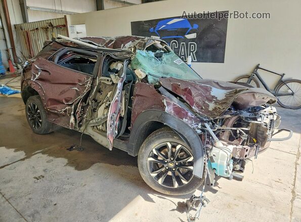 KL79MPS28PB180875 2023 CHEVROLET TRAILBLAZER Maroon Przód prawy
