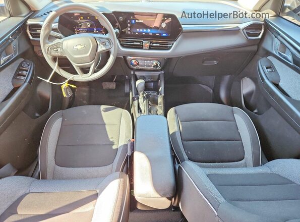 KL79MPS28RB032132 2024 CHEVROLET TRAILBLAZER Black Dashboard view