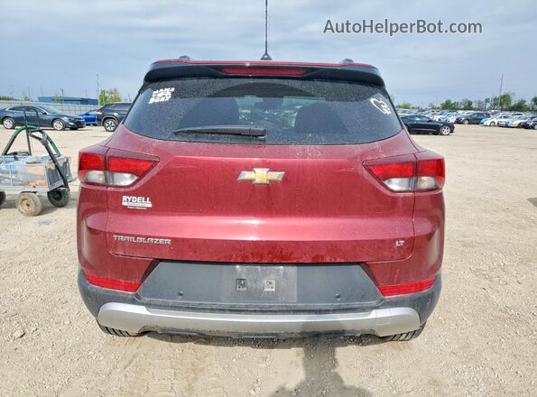 KL79MPSL0NB068772 2022 CHEVROLET TRAILBLAZER Red Vista trasera