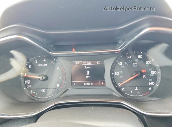 KL79MPSL1NB077268 2022 CHEVROLET TRAILBLAZER Black Widok zestawu wskaźników