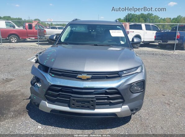 KL79MPSL2MB005820 2021 CHEVROLET TRAILBLAZER Gray Widok wnętrza z tyłu