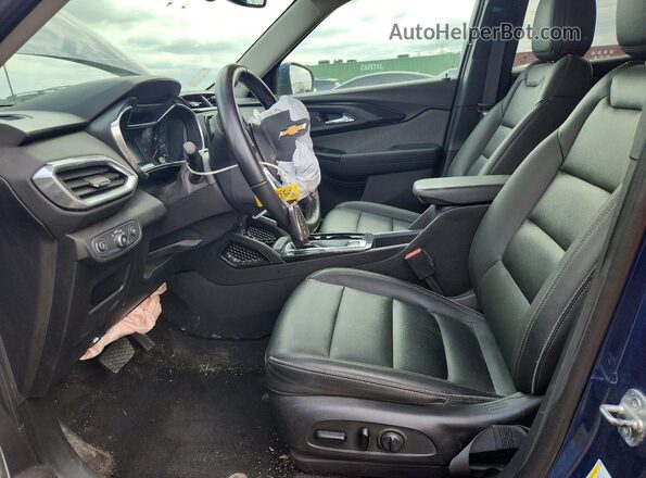KL79MPSL2MB076936 2021 CHEVROLET TRAILBLAZER Синий Вид салона спереди