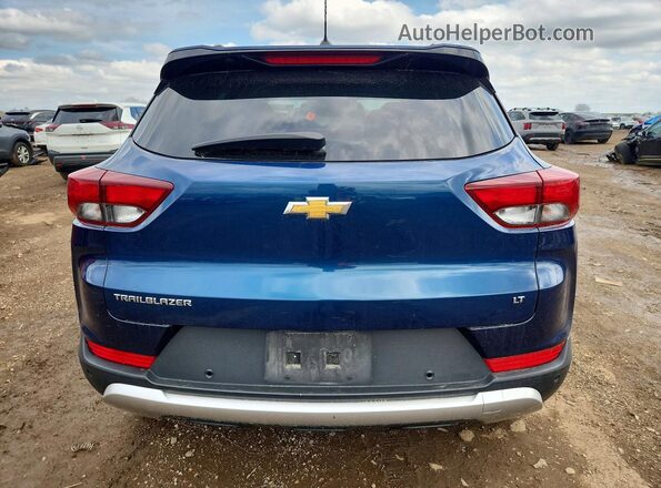 KL79MPSL2MB076936 2021 CHEVROLET TRAILBLAZER Синий Вид сзади