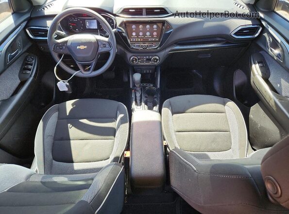 KL79MPSL3PB079834 2023 CHEVROLET TRAILBLAZER Коричневый Вид панели приборов