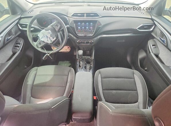 KL79MPSL3PB142740 2023 CHEVROLET TRAILBLAZER Серый Вид панели приборов