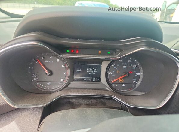 KL79MPSL3PB142740 2023 CHEVROLET TRAILBLAZER Серый Вид щитка приборов
