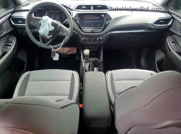 KL79MPSL4MB132505 2021 CHEVROLET TRAILBLAZER Белый Вид панели приборов