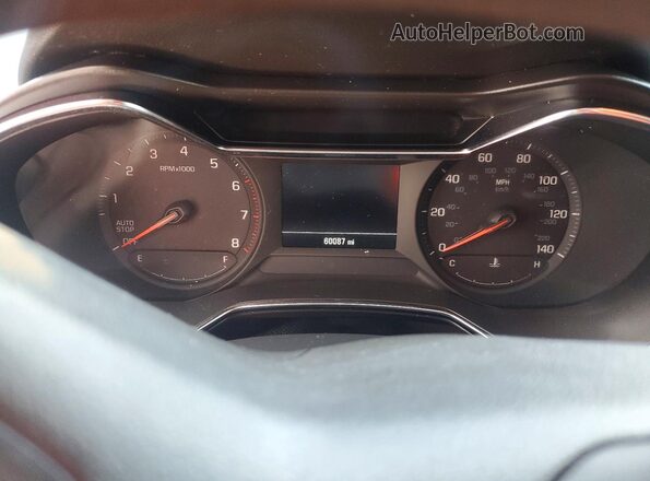 KL79MPSL4PB191932 2023 CHEVROLET TRAILBLAZER Gray Vista del cuadro de instrumentos