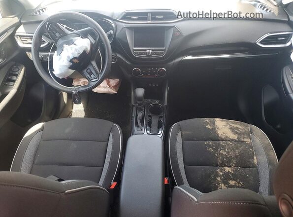 KL79MPSL4PB191932 2023 CHEVROLET TRAILBLAZER Gray Vista del salpicadero