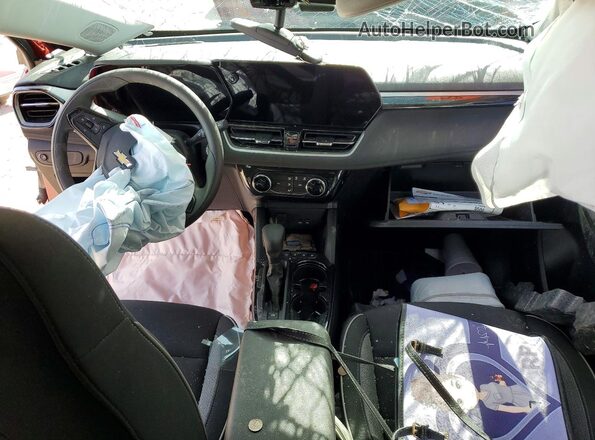 KL79MPSL4TB016185 2026 CHEVROLET TRAILBLAZER Красный Вид панели приборов