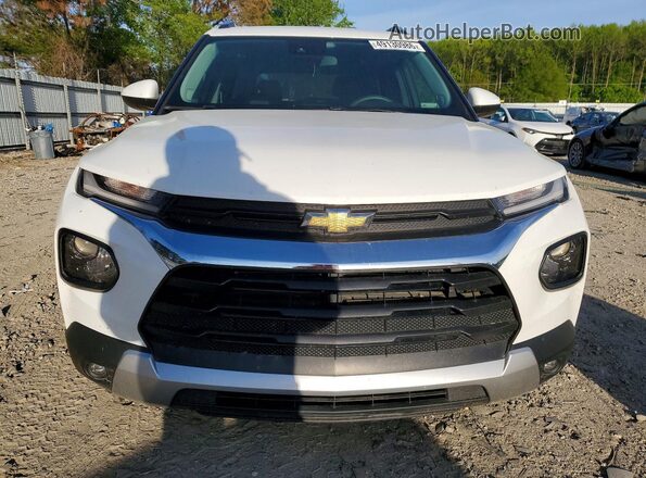 KL79MPSL6PB080699 2023 CHEVROLET TRAILBLAZER Белый Вид спереди