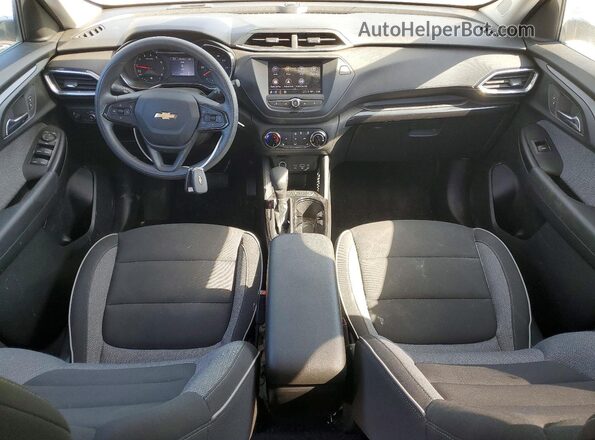 KL79MPSL6PB080699 2023 CHEVROLET TRAILBLAZER Белый Вид панели приборов