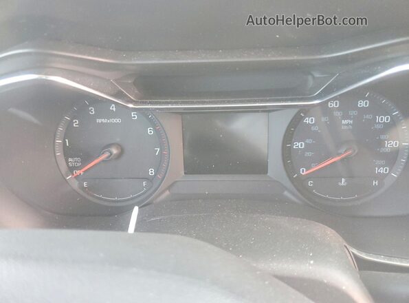 KL79MPSL9PB023512 2023 CHEVROLET TRAILBLAZER Silver Vista del cuadro de instrumentos