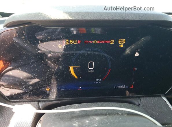 KL79MPSP3SB030418 2025 CHEVROLET TRAILBLAZER Черный Вид щитка приборов